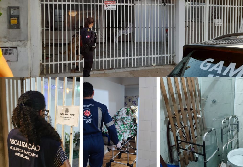 casa-de-repouso Vigilância Sanitária interdita instituição clandestina para idosos em Americana