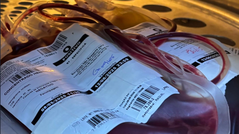 Banco de Sangue do HM de Americana precisa urgente de doações de sangue O negativo