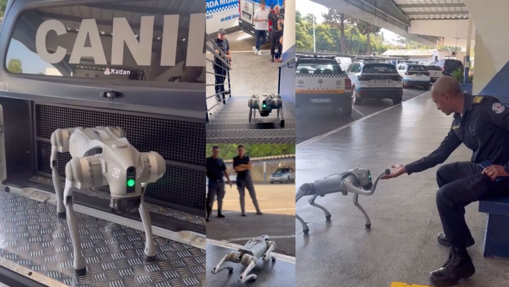 Caao-Robo-GAMA-1024x578 Quadrúpede biônico na GAMA: patrulha sem latido e sem acusações de maus-tratos