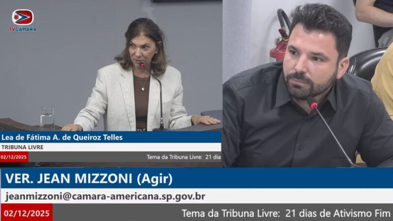 Portal Vai Vendo Brasil: respeito à causa de Lea Amabili, mas crítica à postura na tribuna