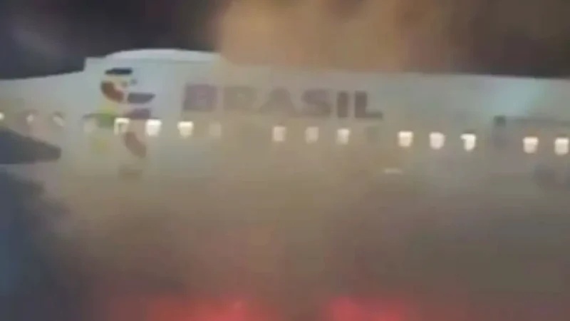 Incêndio em equipamento de solo assusta passageiros no Aeroporto de Guarulhos