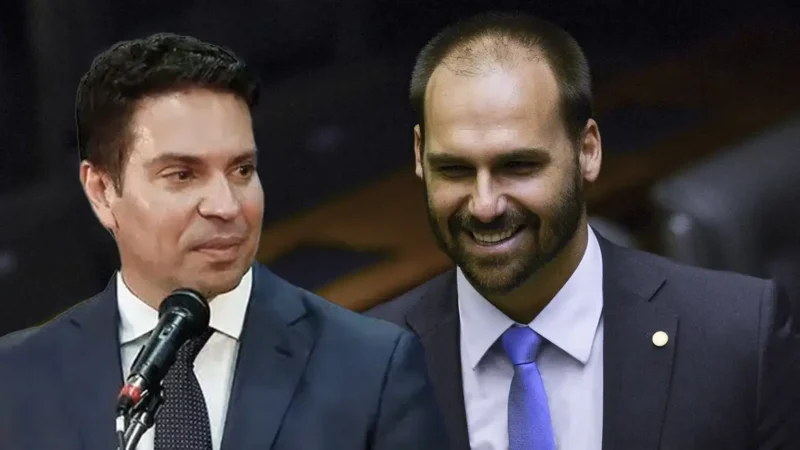 Câmara decide cassar mandatos de Eduardo Bolsonaro e Ramagem