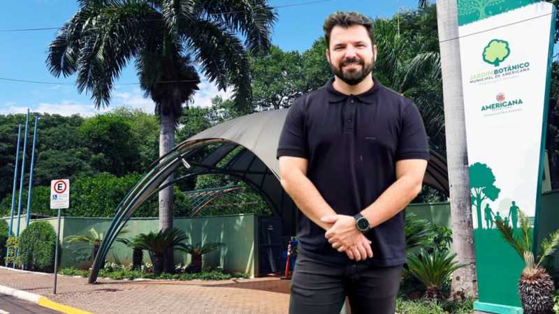 Jean Mizzoni pede serviços de zeladoria no Jardim Botânico em Americana