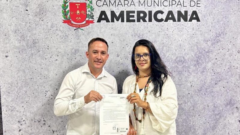 Presidente da Câmara de Americana, Léo da Padaria, recebe proposta de criação da Escola do Legislativo