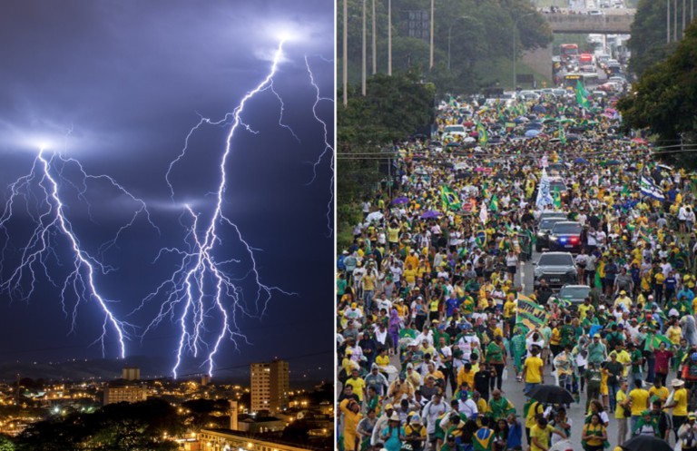 Raios-e-Mnifestantes-768x497 Vai Vendo Brasil Portal de Notícias
