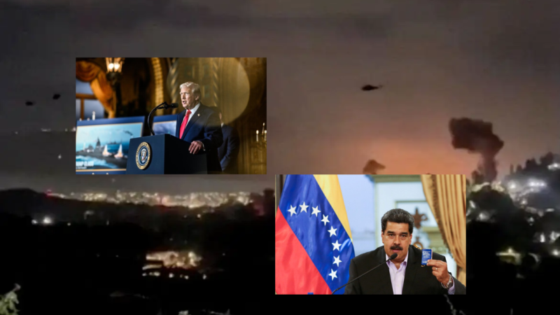 EUA atacam a Venezuela e Trump anuncia captura de Maduro