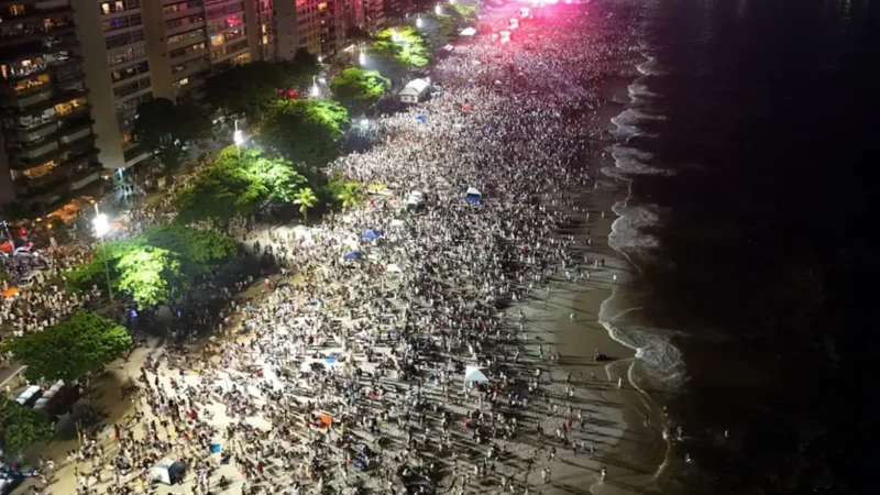 Turistas lotaram rede hoteleira de Niterói no réveillon