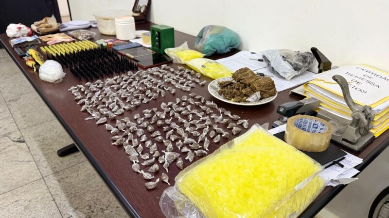 Rua Tibiriçá, Americana: GAMA apreende cerca de mil porções de drogas