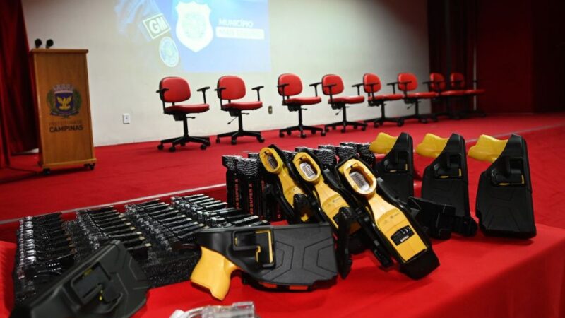 GAMA recebe novos equipamentos de menor potencial ofensivo