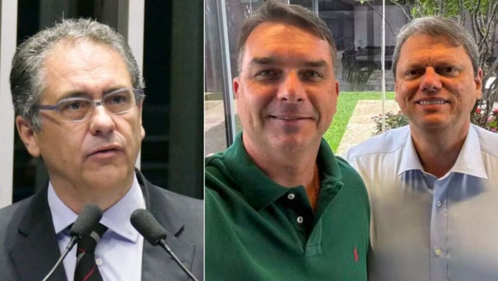 Zaratine-Flavio-Bolsonaro-e-Tracisio-1024x578 Carlos Zarattini denuncia Tarcísio e Flávio Bolsonaro à PGR por propaganda eleitoral antecipada na Agrishow 2026