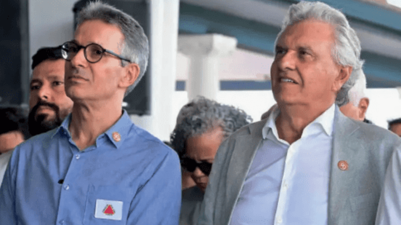 Caiado preserva relação com Flávio; Zema vai ao ataque