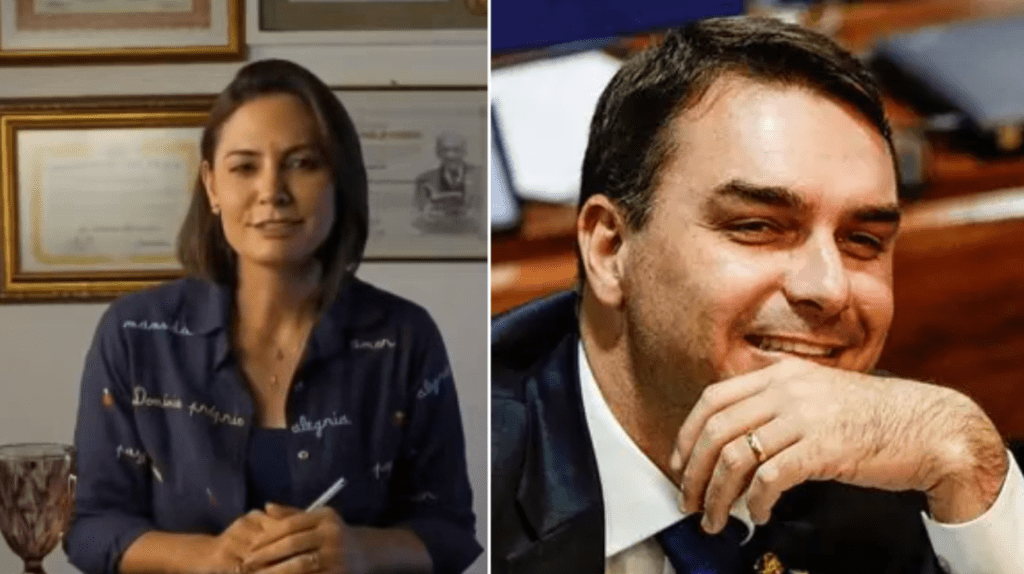 Michele-e-Flavio-Bolsonaro-1024x574 Mágoas pessoais da família não podem comprometer o projeto Brasil