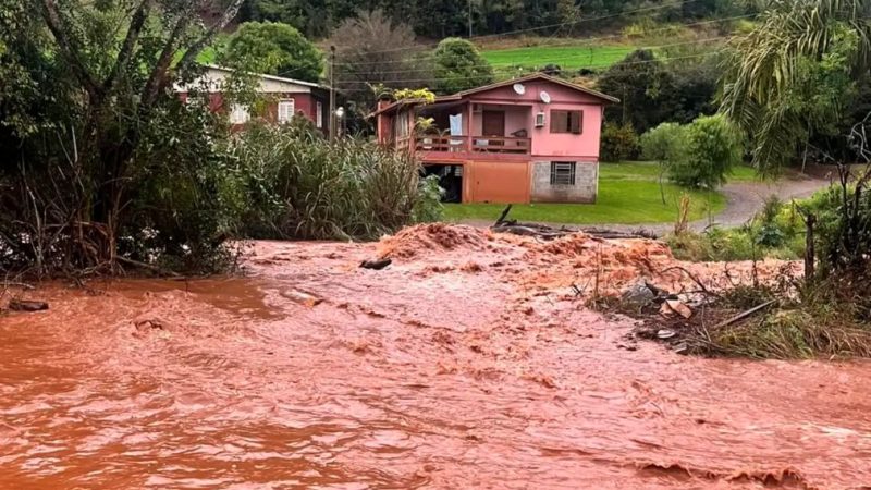 Chuvas intensas voltam a castigar o Rio Grande do Sul