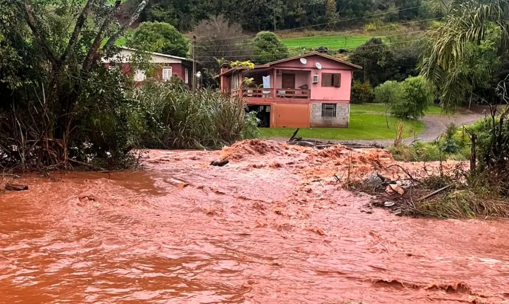 RS-Chuvas Chuvas intensas voltam a castigar o Rio Grande do Sul