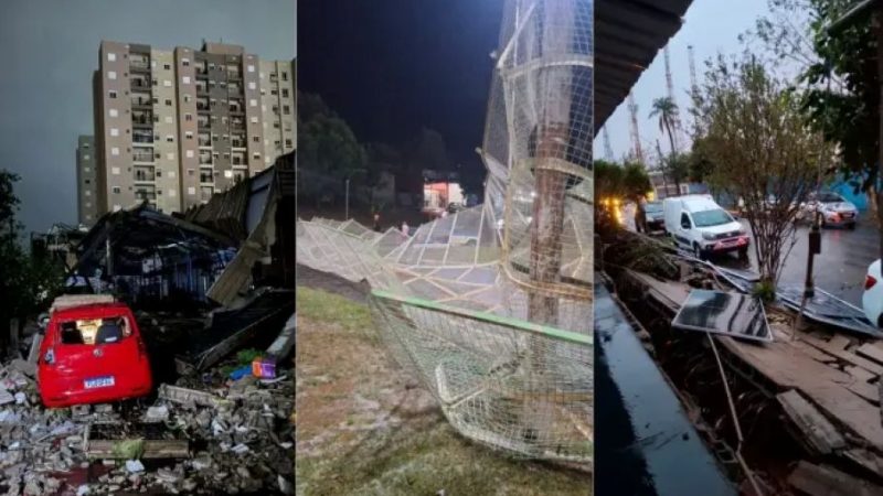 Prefeito de Ribeirão Preto decreta estado de emergência após temporal devastador