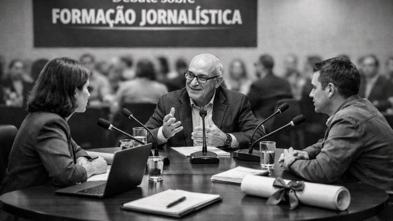 Dino e Moraes defendem rediscutir dispensa de diploma para jornalista