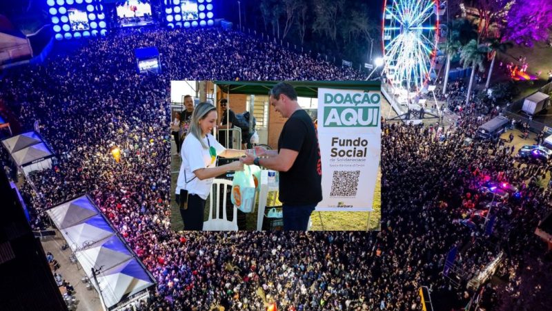 Prefeitura de Santa Bárbara comemora recorde de público no Rock Fest, mas arrecadação solidária decepciona